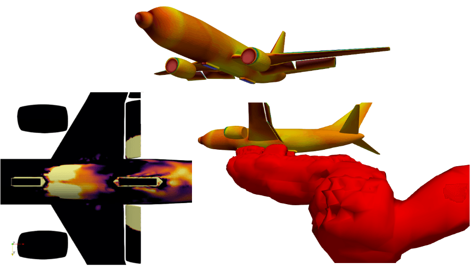 Aerospace/UAV flow visualization or vehicle analysis